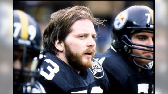 Pittsburgh Steelers guard Craig Wolfley Pittsburgh Steelers guard Craig Wolfley