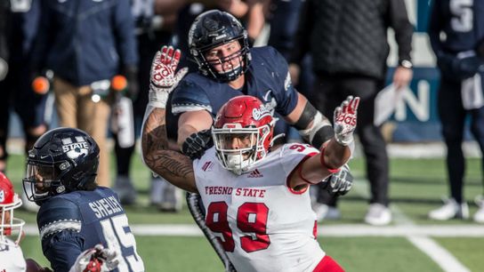 Former Fresno State DE, David Perales Steelers David Perales