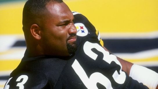 Steelers' Hall Of Fame center Dermontti Dawson Steelers' Hall Of Fame center Dermontti Dawson