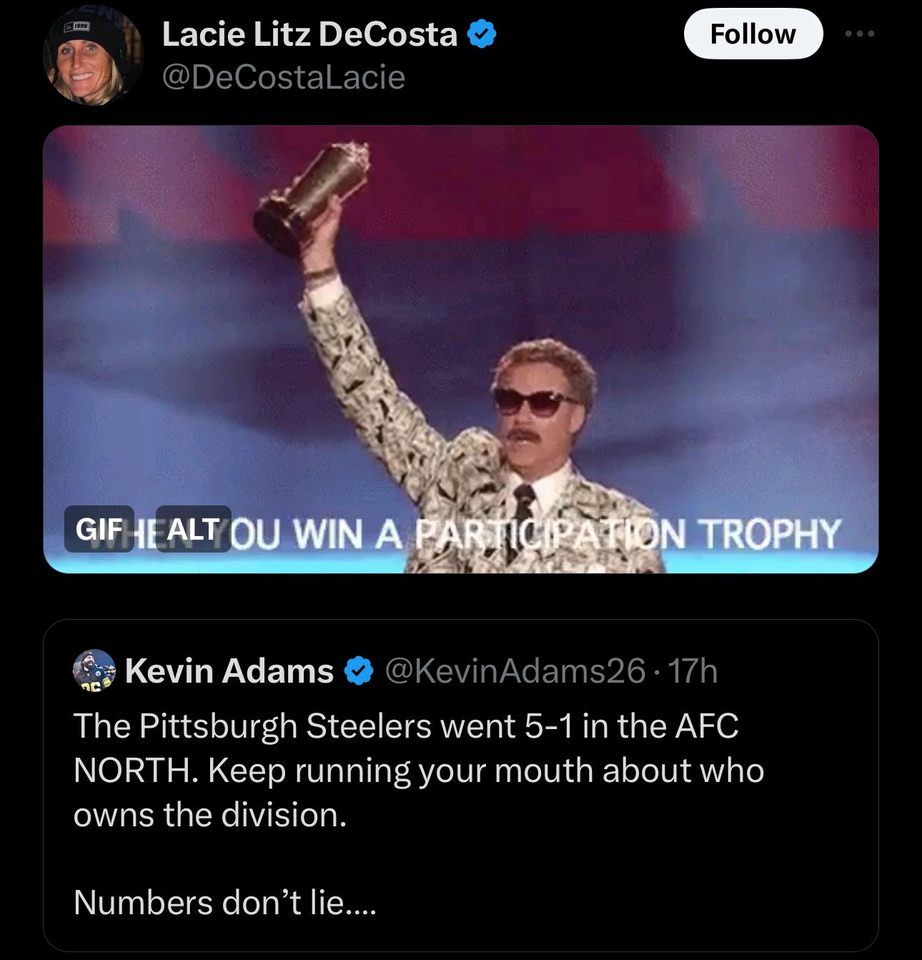 Steelers trashed on X by wife of Ravens GM Steelers trashed on X by wife of Ravens GM