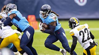 Steelers Could Have A Massive Derrick Henry Problem If The Tennessee Titans Are Sellers At 2023 Trade Deadline (Steelers News). Photo by Wesley Hitt / Getty Images