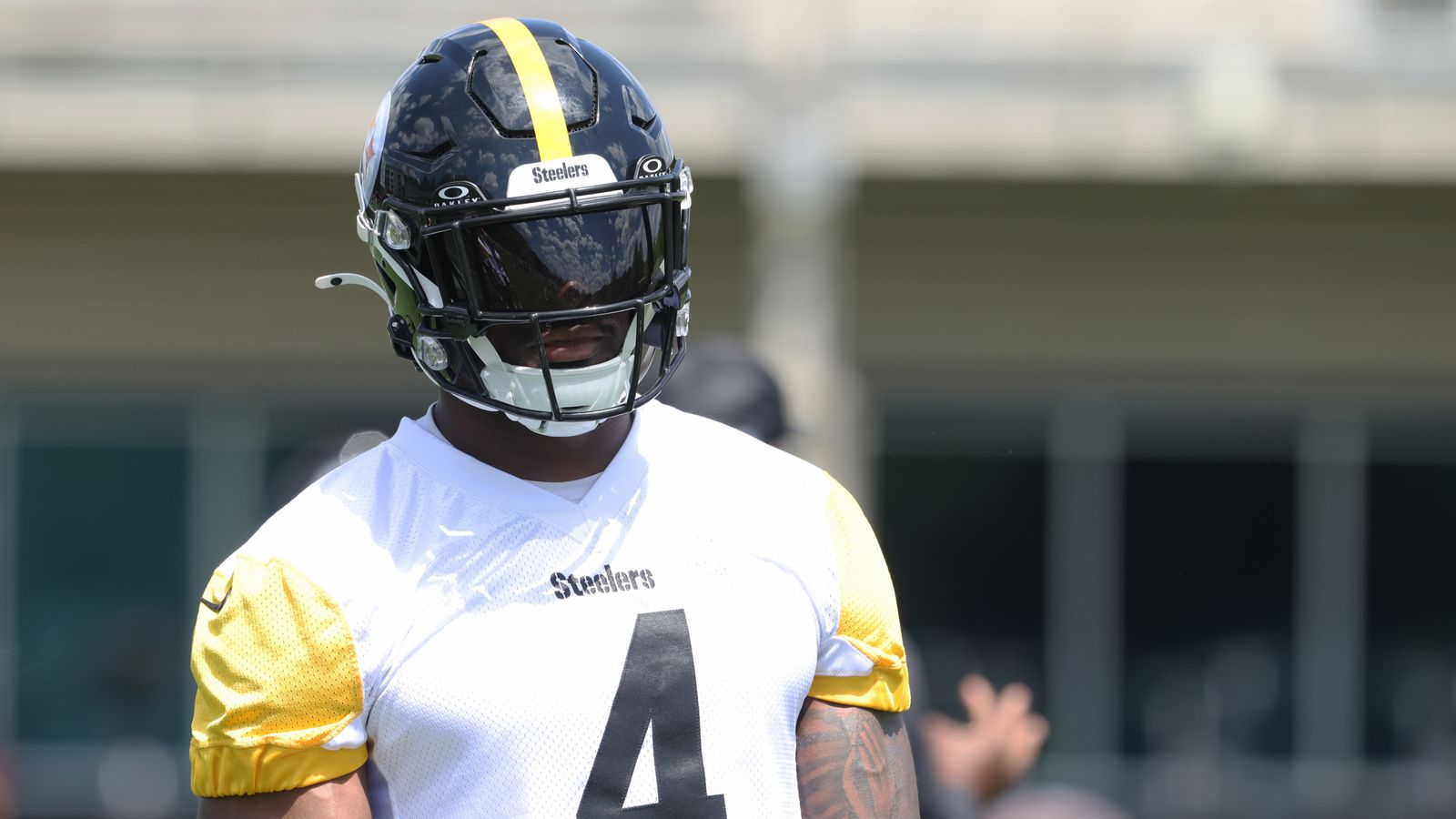 DK Metcalf Admits He's Never Experienced This Before Steelers' Mike McCarthy Became His Coach (Steelers News). Photo by Charles LeClaire / Imagn Images