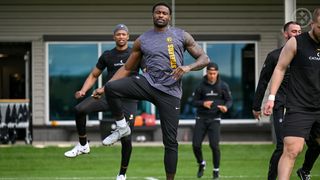 Steelers Face Emerging Problem Involving DK Metcalf As The Aaron Rodgers Saga Continues (Steelers News). Photo by Karl Roser / Pittsburgh Steelers