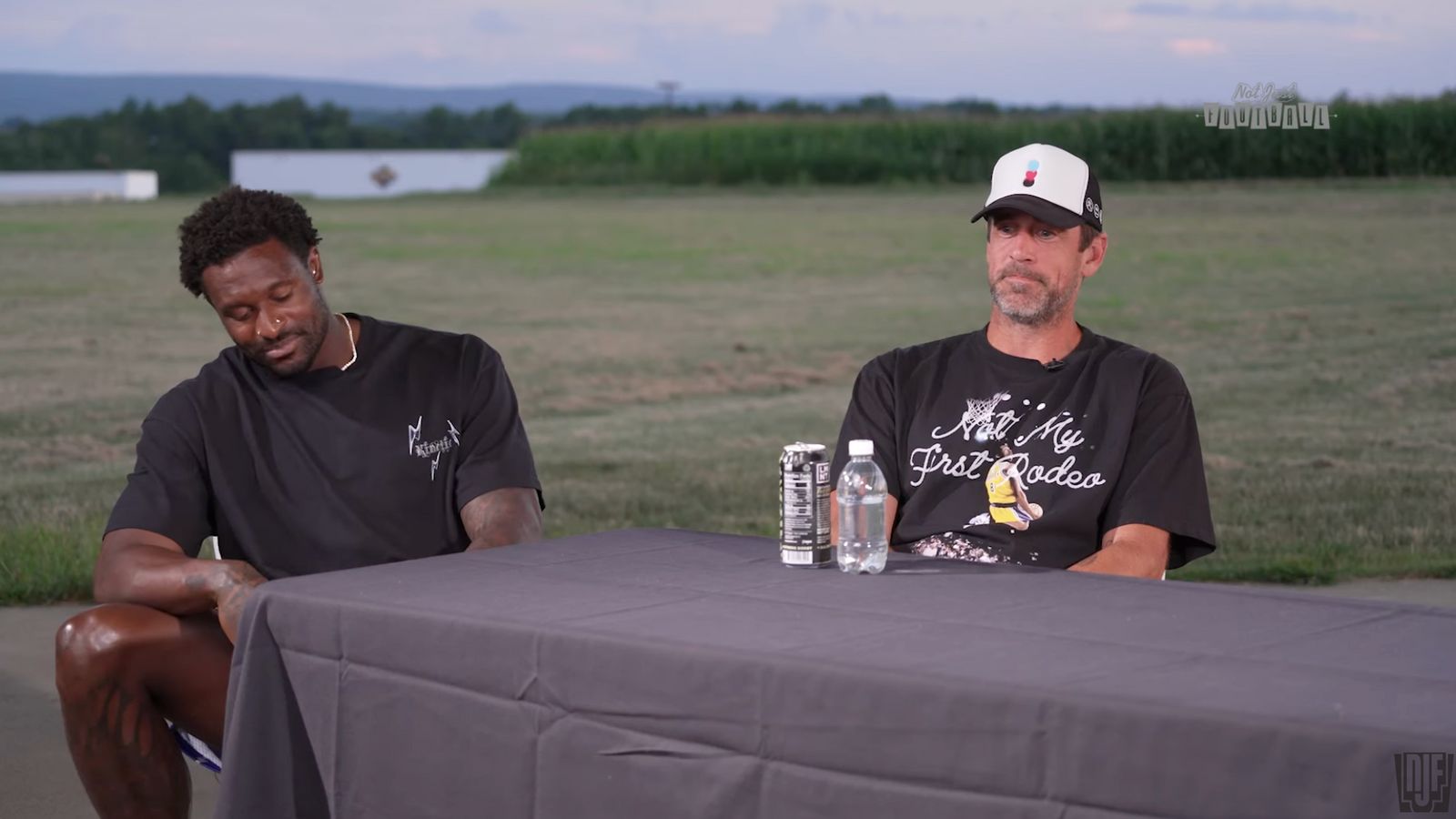 Steelers' DK Metcalf Immediately Comes To The Defense Of Aaron Rodgers: "Guy Gets A Lot Of Sh*t" (Steelers News). Photo by Not Just Football with Cam Heyward