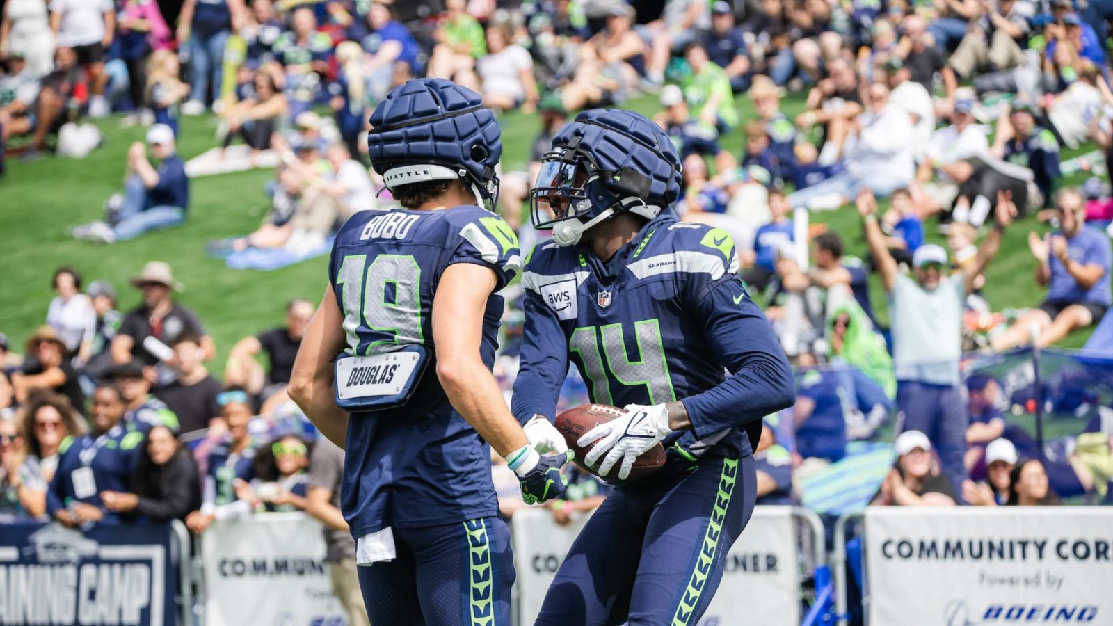 Steelers' DK Metcalf Gets Clowned By Former Teammate Over Controversial Sideline Incident: "He Does Tend To Lose It" (Steelers News). Photo by Edwin Hooper / Seattle Seahawks