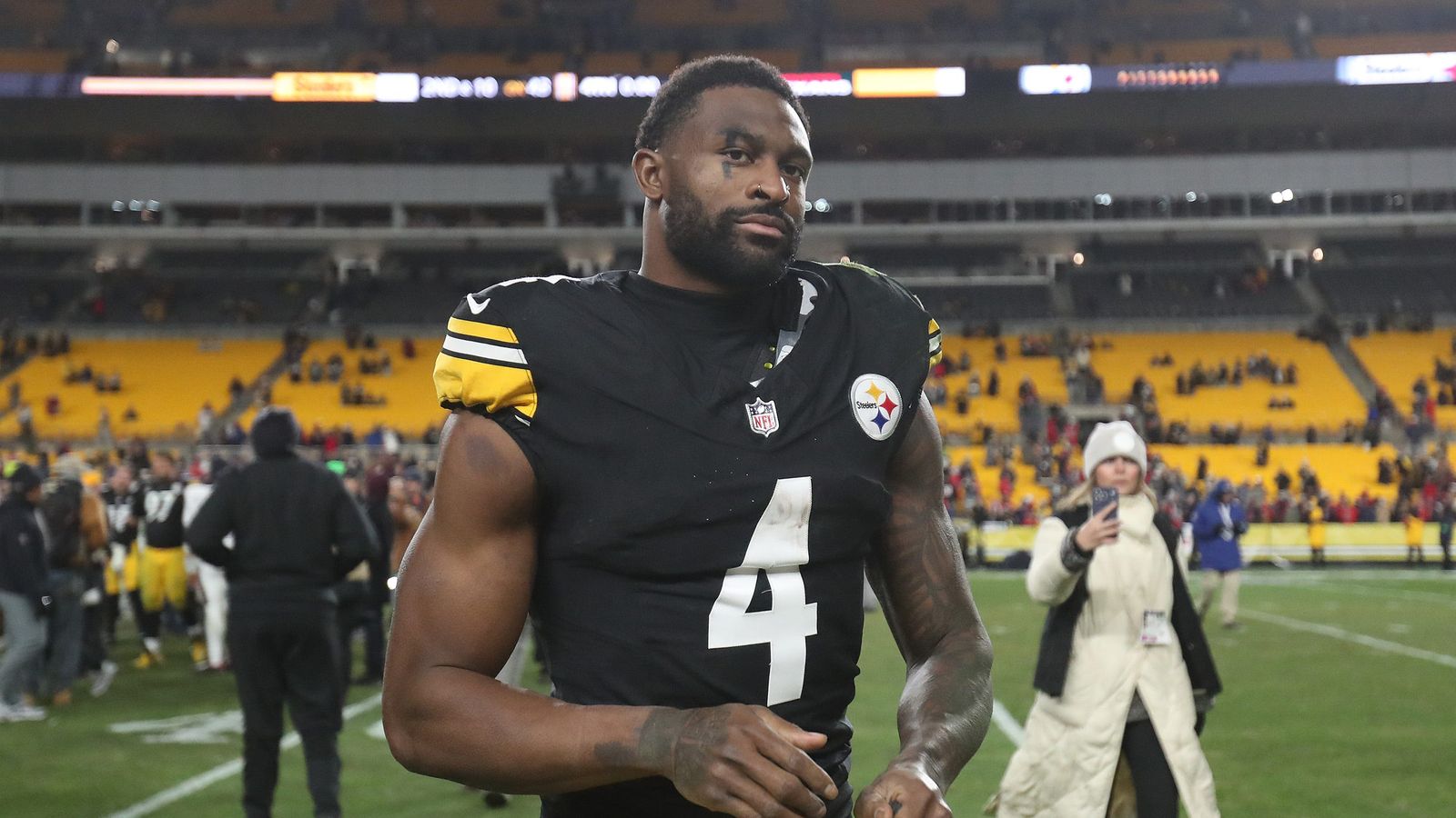 Steelers Seek Exciting Addition As Fans May See DK Metcalf Take A Step Back On The Offense (Steelers News). Photo by Michael Longo / For USA Today Network-PA / USA TODAY NETWORK via Imagn Images