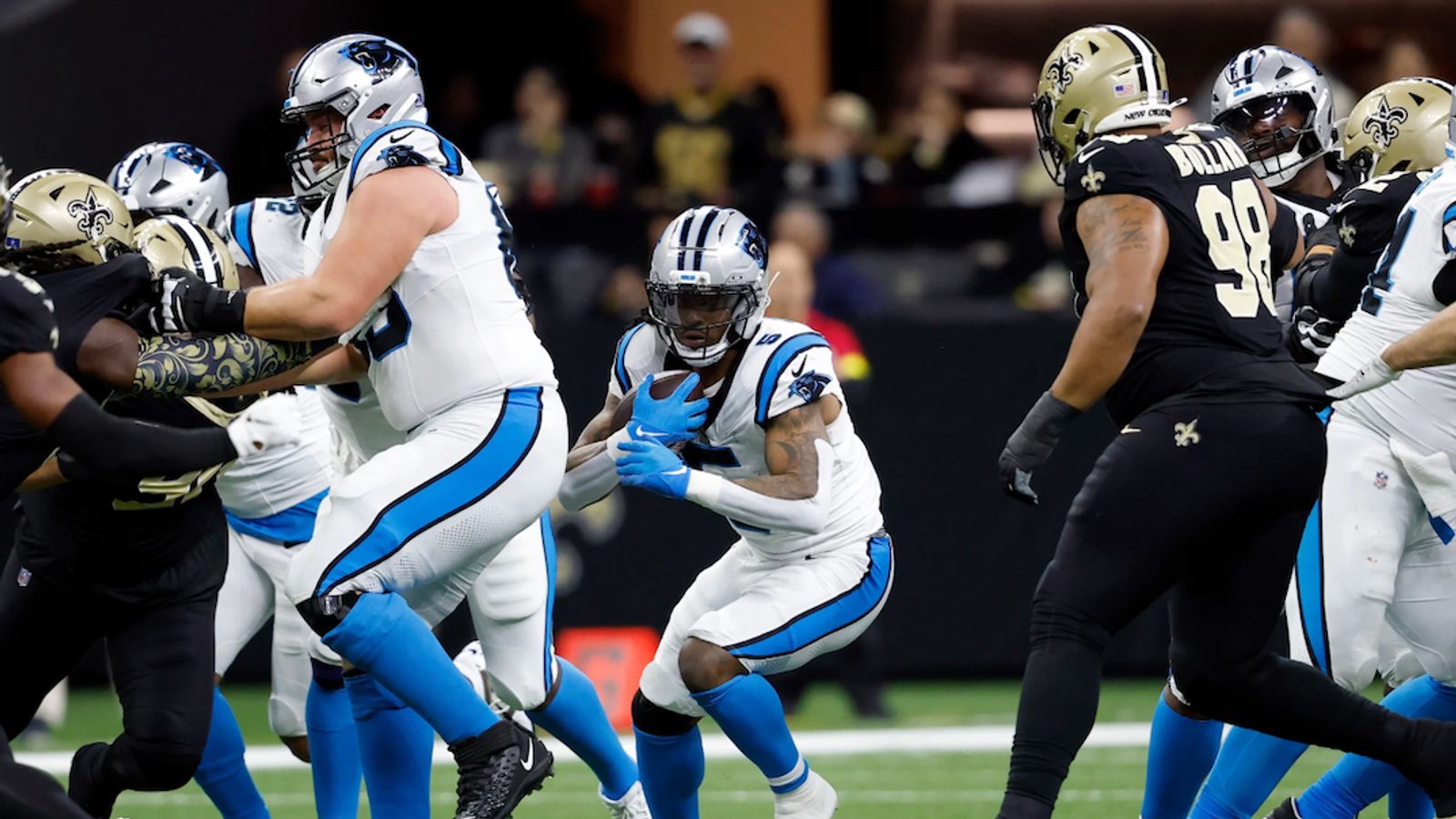 Steelers Leak Huge Hint Regarding Rico Dowdle And Jaylen Warren (Steelers News). Photo by Tyler Kaufman / Associated Press
