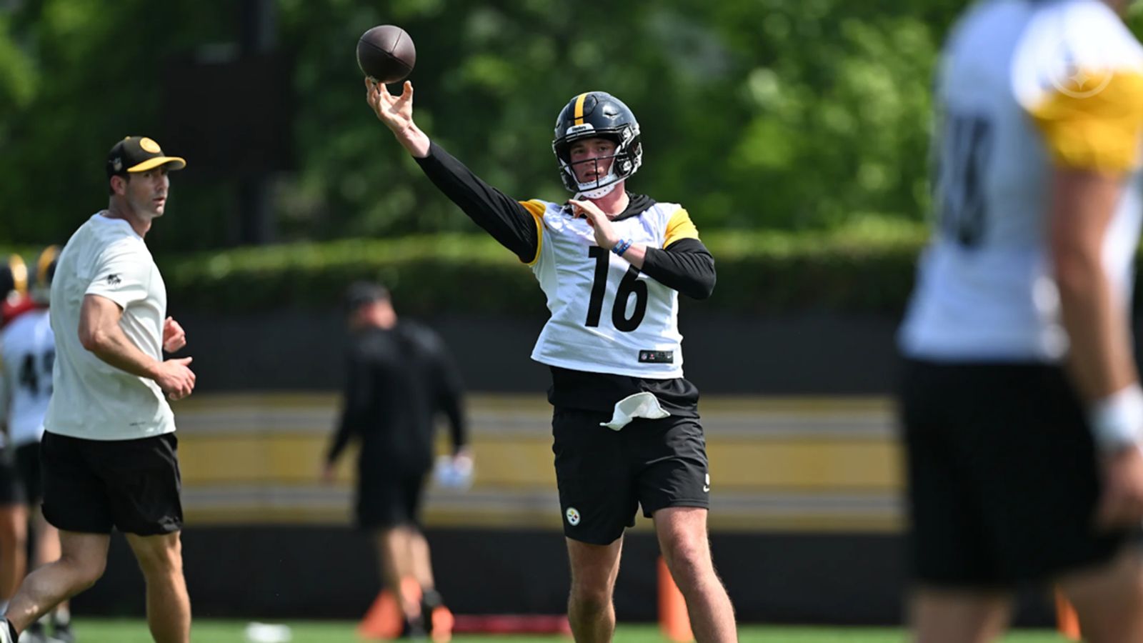 "Dreadful First Week": Steelers Rookie Drew Allar Adjusting To NFL Slowly (Steelers News). Photo by Jordan Perez / Pittsburgh Steelers