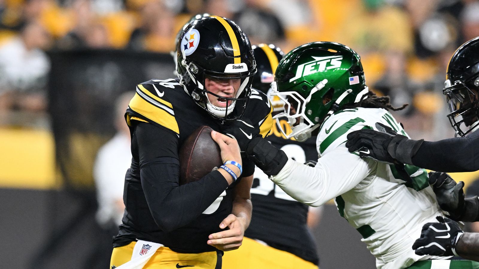 Steelers' Ben Roethlisberger Reveals Secret To Unlock Drew Allar's Full Potential (Steelers News). Photo by Barry Reeger / Imagn Images