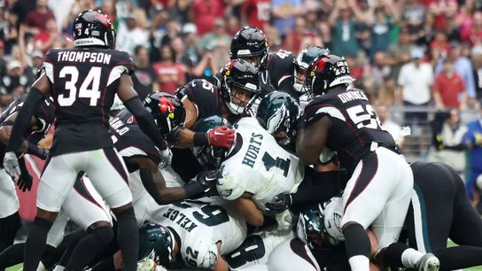 Steelers The Philadelphia Eagles relied on Jalen Hurts and his strong legs to pick up 4th downs 