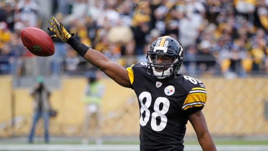 Former Pittsburgh Steelers wide receiver, Emmanuel Sanders (88) Steelers Emmanuel Sanders