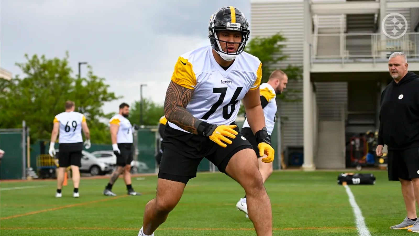 Steelers Rookie Troy Fautanu Will Start in 2024: "They Didn't Use A First Round Pick For A Back Up"