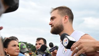 Pat Freiermuth Believes Steelers Fans Are About To See An Offensive Masterclass Not Seen Since Ben Roethlisberger (Steelers News). Photo by Barry Reeger / Imagn Images