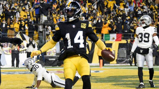 Steelers' wide receiver George Pickens scores a game-winning touchdown on the 50th anniversary of the Immaculate Reception. Steelers' wide receiver George Pickens