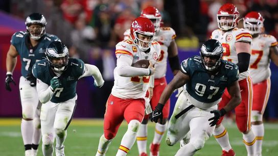 Former Steelers defensive tackle Javon Hargrave chases down Patrick Mahomes in the Super Bowl Former Steelers defensive tackle Javon Hargrave chases down Patrick Mahomes in the Super Bowl