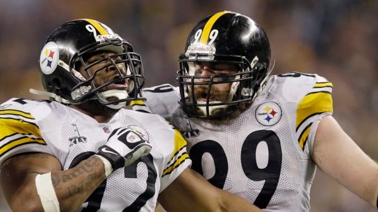 Steelers James Harrison Brett Keisel 