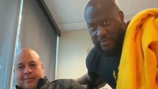 Steelers’ James Harrison Crashes Omar Khan’s Interview To Tease Return To The NFL (Steelers News)
