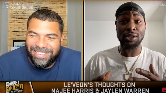 Steelers Cameron Heyward and Le'Veon Bell Steelers Cameron Heyward and Le'Veon Bell