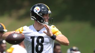 Steelers' Mike McCarthy Makes Intriguing Move With Will Howard And Drew Allar (Steelers News). Photo by Charles LeClaire / Imagn Images