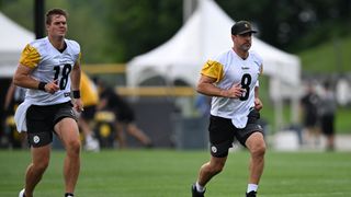 Crowd Goes Crazy At Steelers Camp After QB Will Howard Showcases Impressive Accuracy (Steelers News). Photo by Barry Reeger / Imagn Images