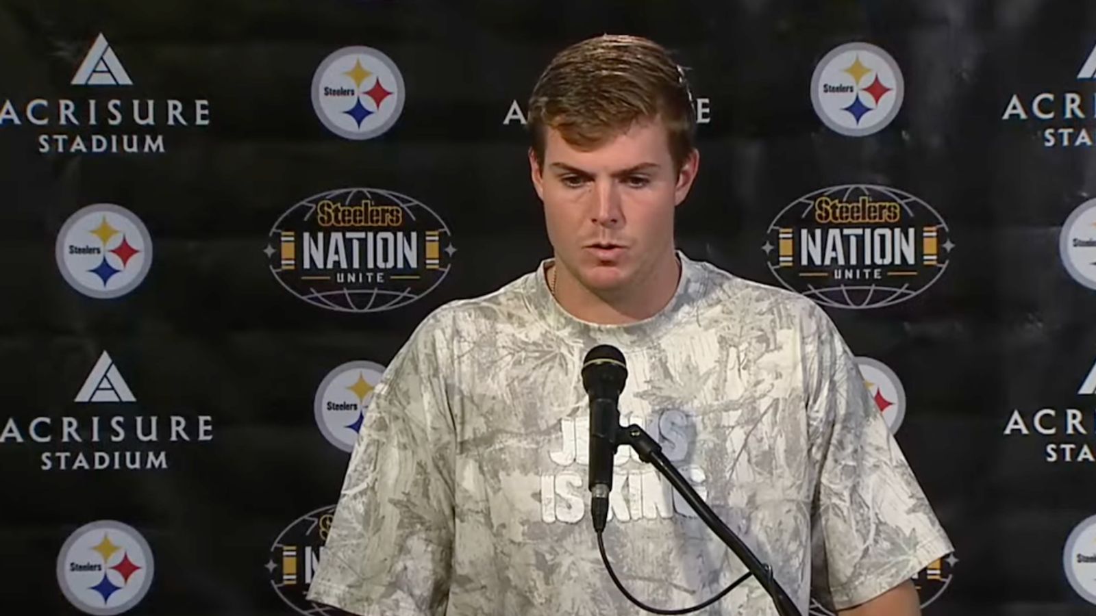 Steelers' Will Howard Confronts Painful Reality After Jets Disaster (Steelers News). Photo by YouTube / Pittsburgh Steelers