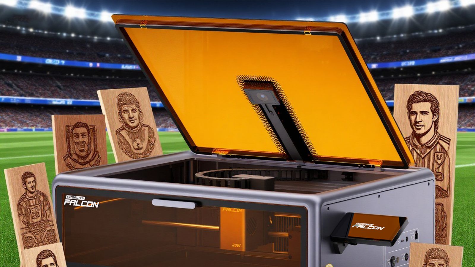 A Pittsburgh Steelers Halloween Special: Creality Falcon Laser Engraver 2025 (Steelers News)