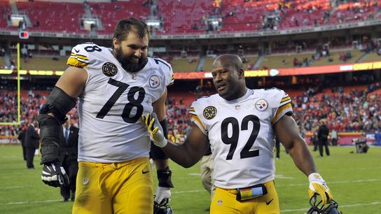 Steelers Great James Harrison On Receiving End Of Wild Accusations: "There's Rumors". Photo by Ed Zurga / AP Photo