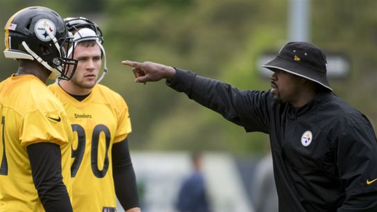 Steelers TJ Watt Joey Porter Sr. Steelers TJ Watt Joey Porter Sr.
