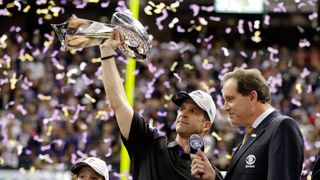 Steelers Catch Wild Stray From Ravens' John Harbaugh During Training Camp (Steelers News). Photo by Ezra Shaw / Getty Images