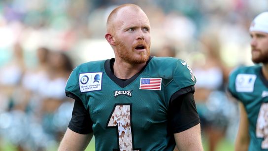 Steelers' punter Cameron Johnston during his time with the Eagles. Steelers' Cameron Johnston