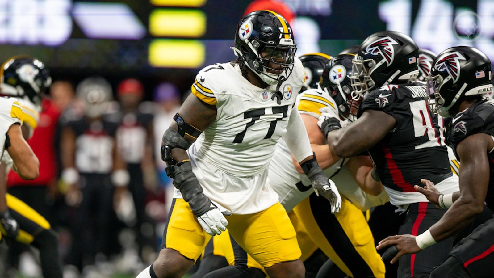 Unfortunate Reality For Steelers' Broderick Jones Likely Has The Team Worried (Steelers News). Photo by Karl Roser / Pittsburgh Steelers