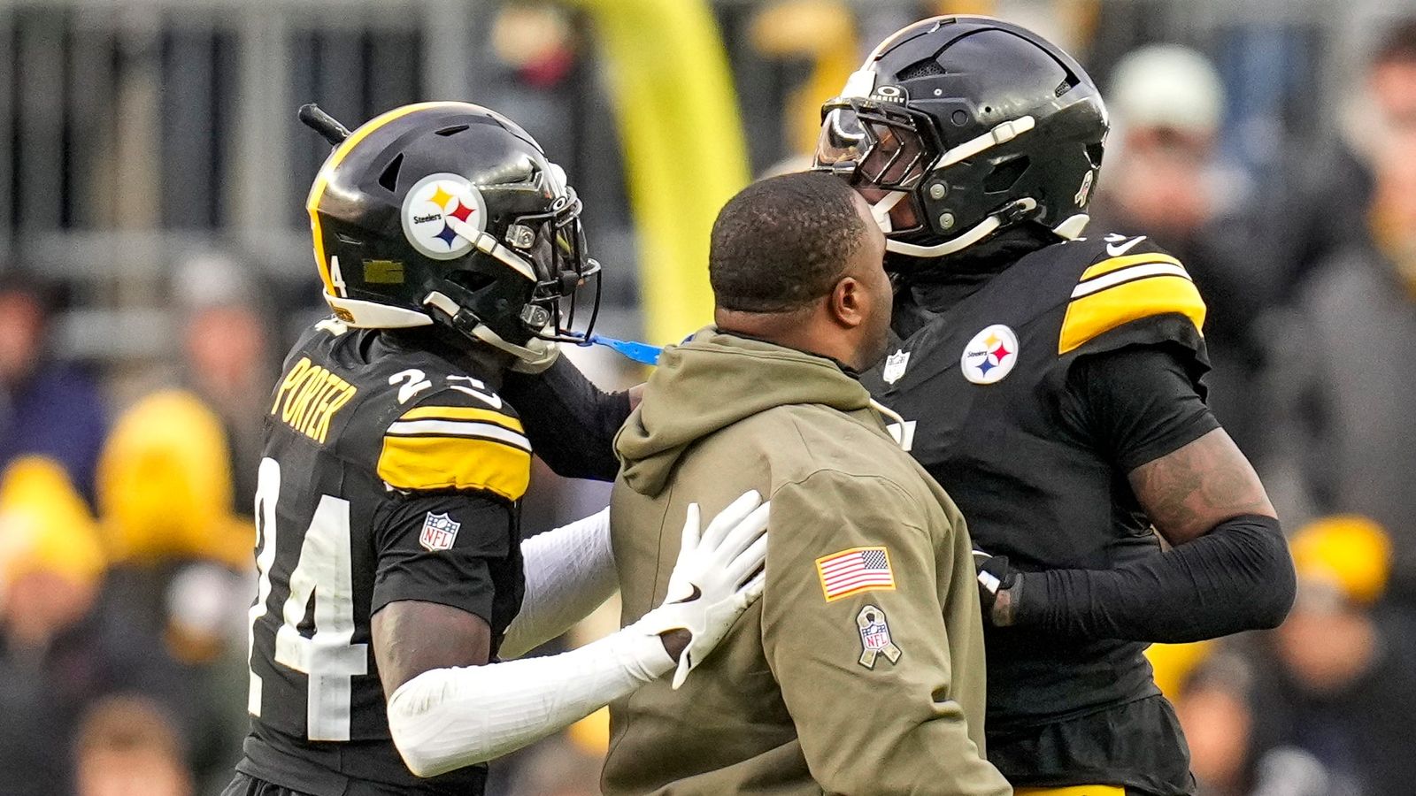 Steelers Get "Good News" On Jalen Ramsey After Alarming Injury Concern (Steelers News). Photo by  USA TODAY NETWORK / Imagn Images