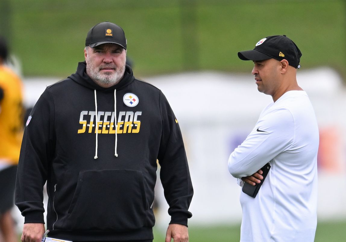 Steelers' Mike McCarthy Omar Khan Steelers' Mike McCarthy Omar Khan
