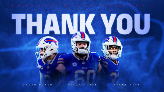 Buffalo Bills release Mitch Morse, Jordan Poyer and Siran Neal Steelers' Mitch Morse