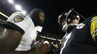 Steelers Legend Ben Roethlisberger Sparks Crazy Intense Debate Involving Ravens' Lamar Jackson (Steelers News). Photo by Charles LeClaire / Imagn Images