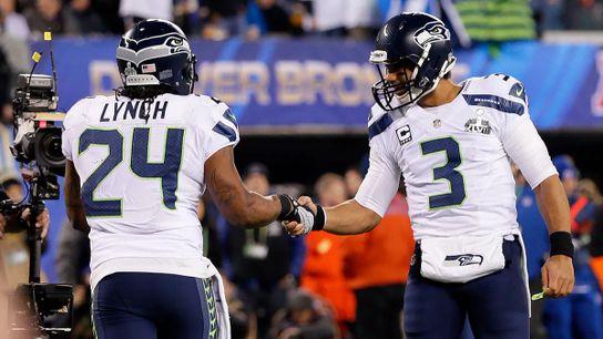 Steelers' Russell Wilson Marshawn Lynch Steelers' Russell Wilson Marshawn Lynch