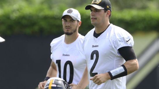 Pittsburgh Steelers Mitch Trubisky Mason Rudolph Pittsburgh Steelers Mitch Trubisky Mason Rudolph