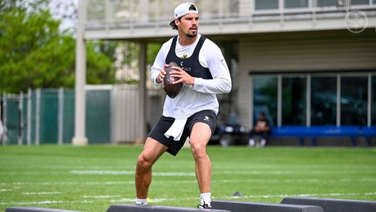 Steelers' Mason Rudolph Breaks Silence On Aaron Rodgers After First Day Of 2025 OTAs. Photo by Alysa Rubin / Pittsburgh Steelers
