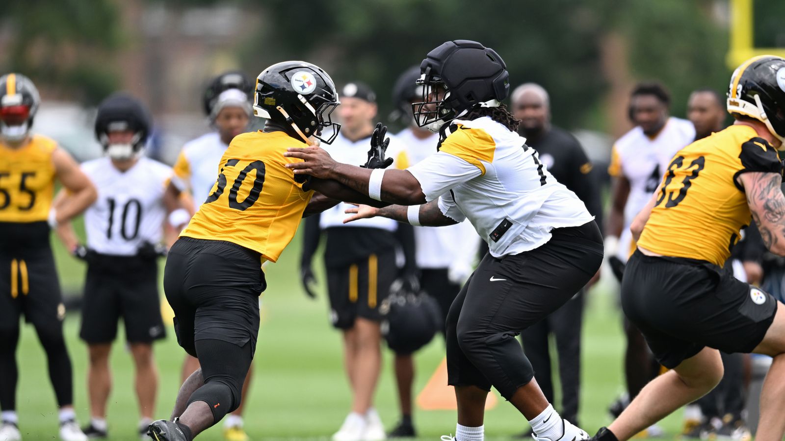 "Going To Be Hard For Him": Steelers' Promising Max Iheanachor Plan Hits Its First Major Roadblock (Steelers News). Photo by Barry Reeger / Imagn Images