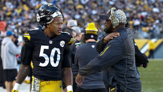 Steelers Ryan Shazier and Mike Tomlin Steelers Ryan Shazier and Mike Tomlin