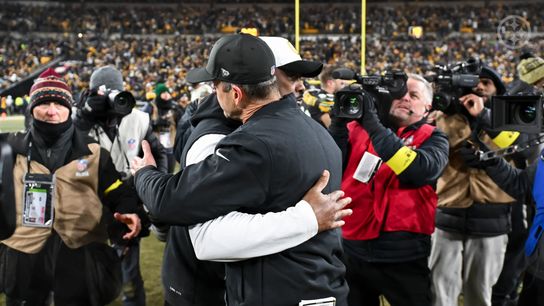 Mike Tomlin Gives His Genuine Reaction To The Firing Of Ravens' John Harbaugh After Steelers Stole The AFC North. Photo by Karl Roser / Pittsburgh Steelers