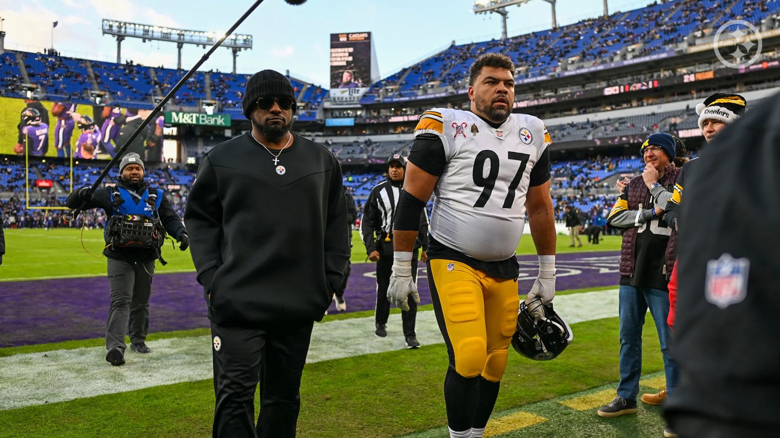 Steelers' Cam Heyward's Recent Behavior Labeled As A Bit Strange Following The Mike McCarthy Hire (Steelers News). Photo by Alysa Rubin / Pittsburgh Steelers