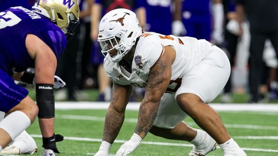 Texas Byron Murphy II lines up before a play against Washington. Steelers' Byron Murphy II