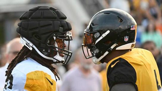 Steelers' Najee Harris Patrick Queen Steelers' Najee Harris Patrick Queen