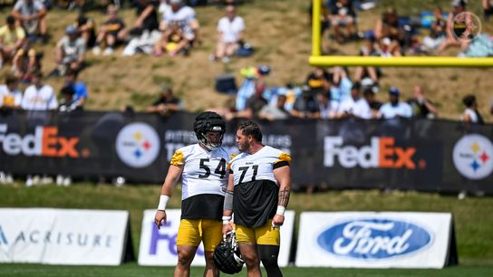 Steelers' Nate Herbig Zach Frazier Steelers' Nate Herbig Zach Frazier