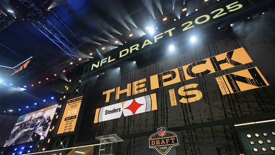 Steelers Face Risky Gamble On Shocking Draft Opportunity. Photo by Pittsburgh Post-Gazette / AP Photo