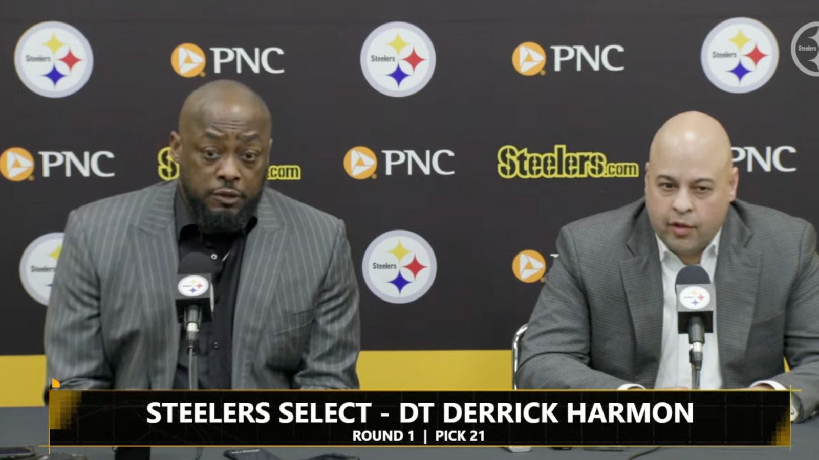 Steelers' Omar Khan Delivers A Strong Statement After Drafting Derrick Harmon In First Round (Steelers News). Photo by Pittsburgh Steelers