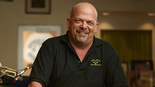 Rick Harrison during a filming of his famous show Pawn Stars Steelers Super Bowl Ring Owner Rick Harrison