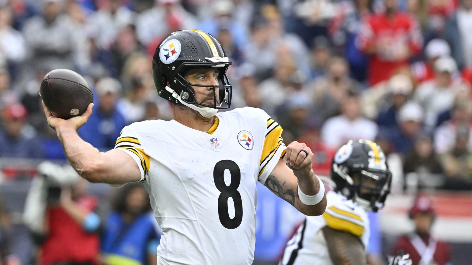Aaron Rodgers' Uncomfortable Truth Puts Steelers Rookie Germie Bernard On Notice (Steelers News). Photo by Eric Canha / Imagn Images