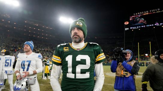 Rodgers postgame vs Lions